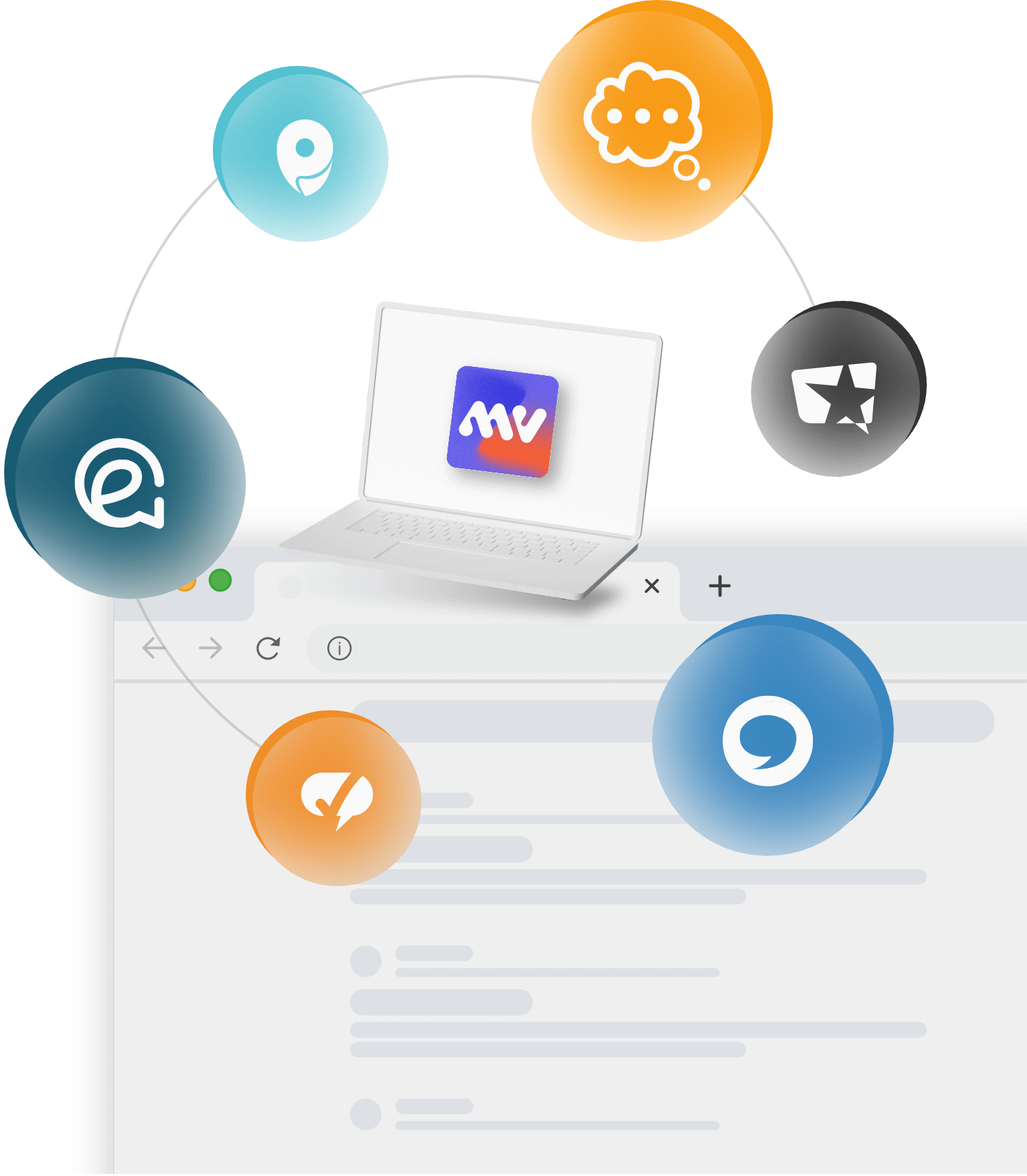 myview multiple icons across brands